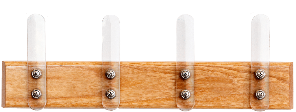 Oak HangSafe Rack in NATURAL