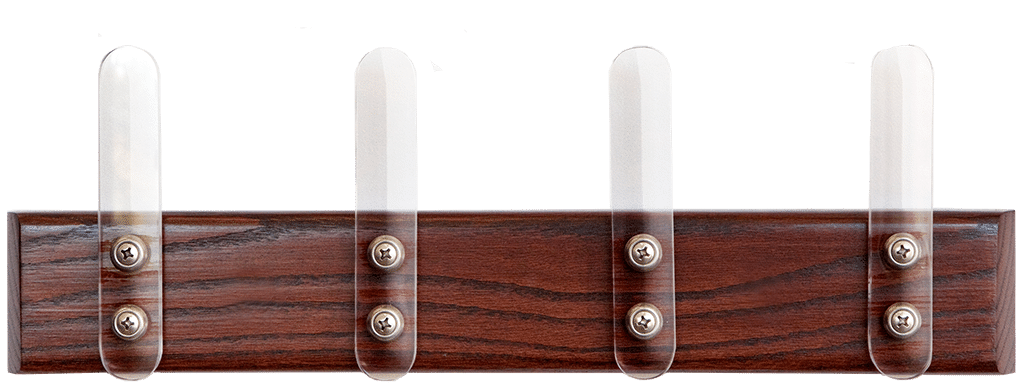 Oak HangSafe Rack in RED MAHOGANY