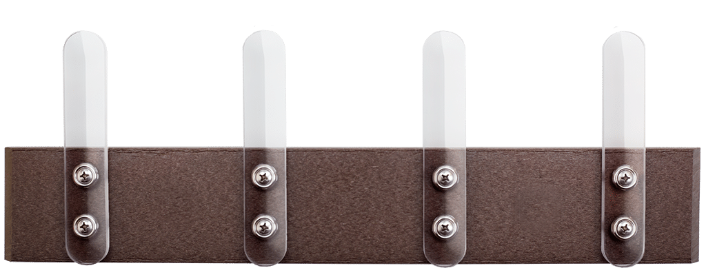 Vibrant HangSafe Rack in DARK BROWN