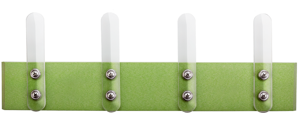 Vibrant HangSafe Rack in LIME GREEN