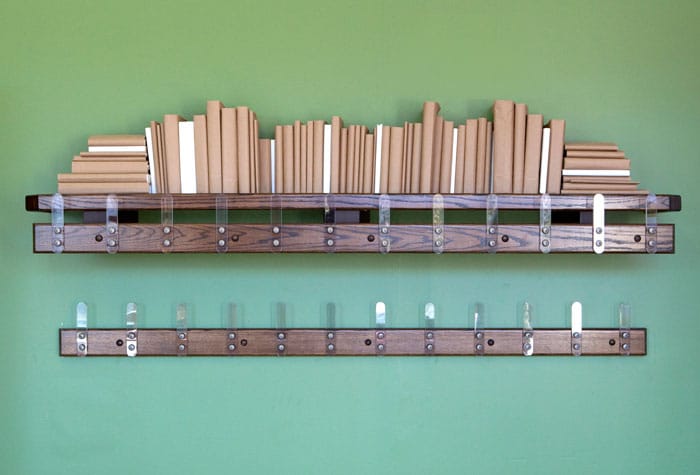 Hangsafe Shelf Rack II with books
