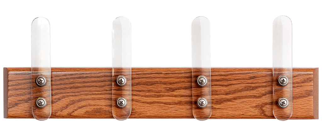 Oak HangSafe Rack in CHERRY